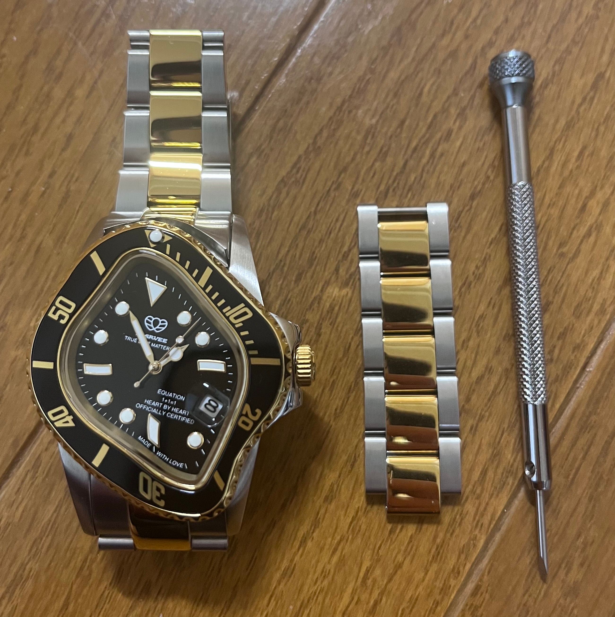 ラーヴィー "シルバー/ゴールド/ブラック" LAARVEE PEA001