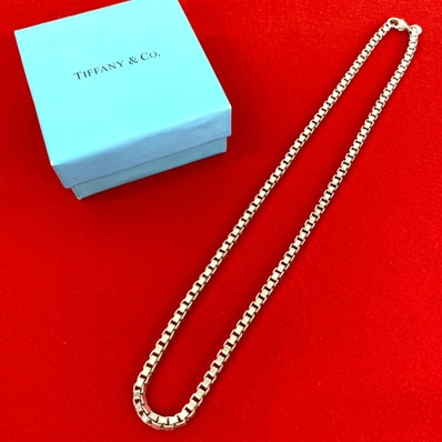 TIFFANY&Co. ティファニー ベネチアン ネックレス シルバー925 ネックレス シルバー
68421