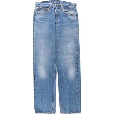 古着 90年代 リーバイス Levi's 501-0000 ストレートデニムパンツ USA製 メンズw30相当 ヴィンテージ/eaa649326
