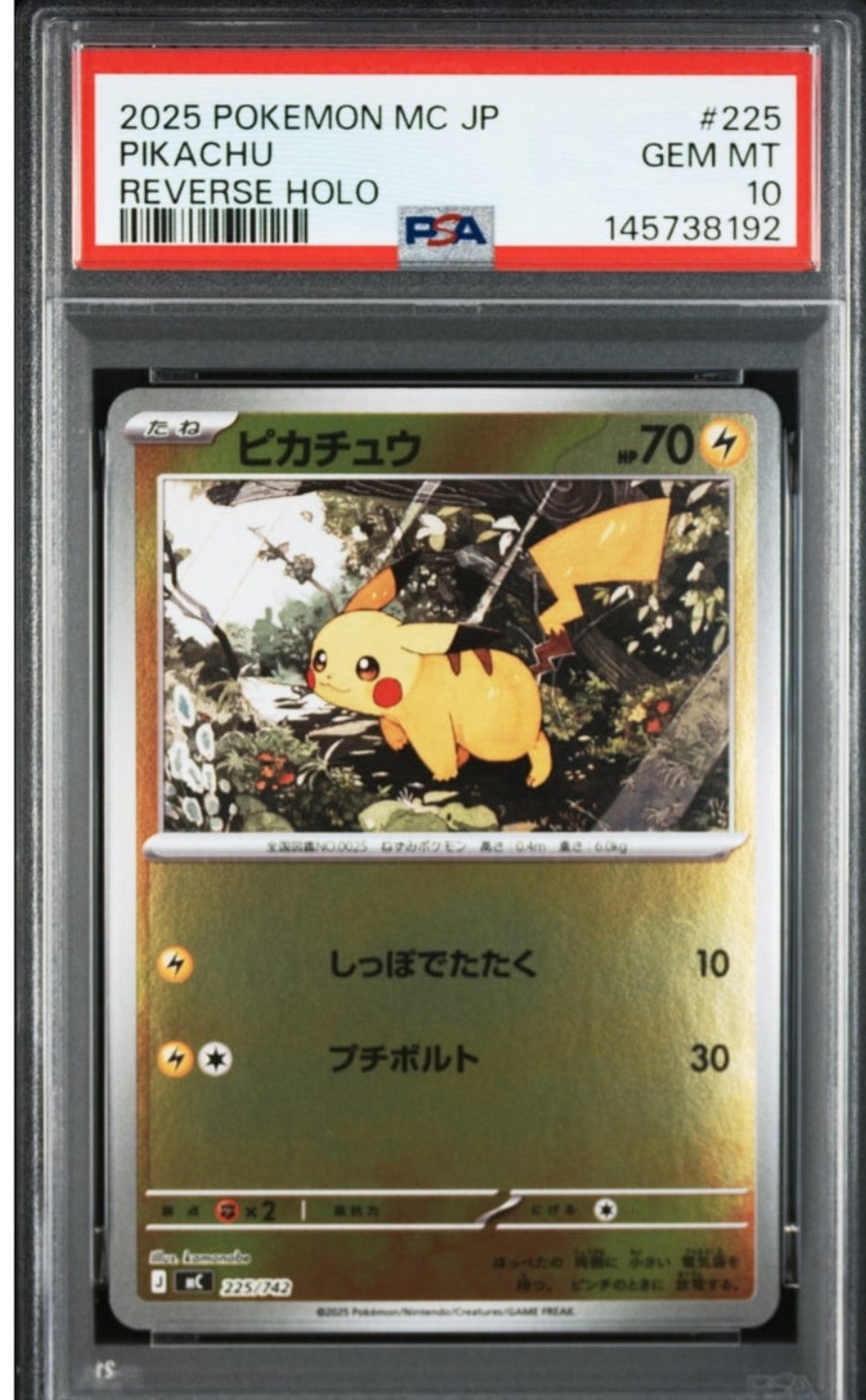 ピカチュウ :ミラー [MC 225/742](スタートデッキ100「バトルコレクション」)