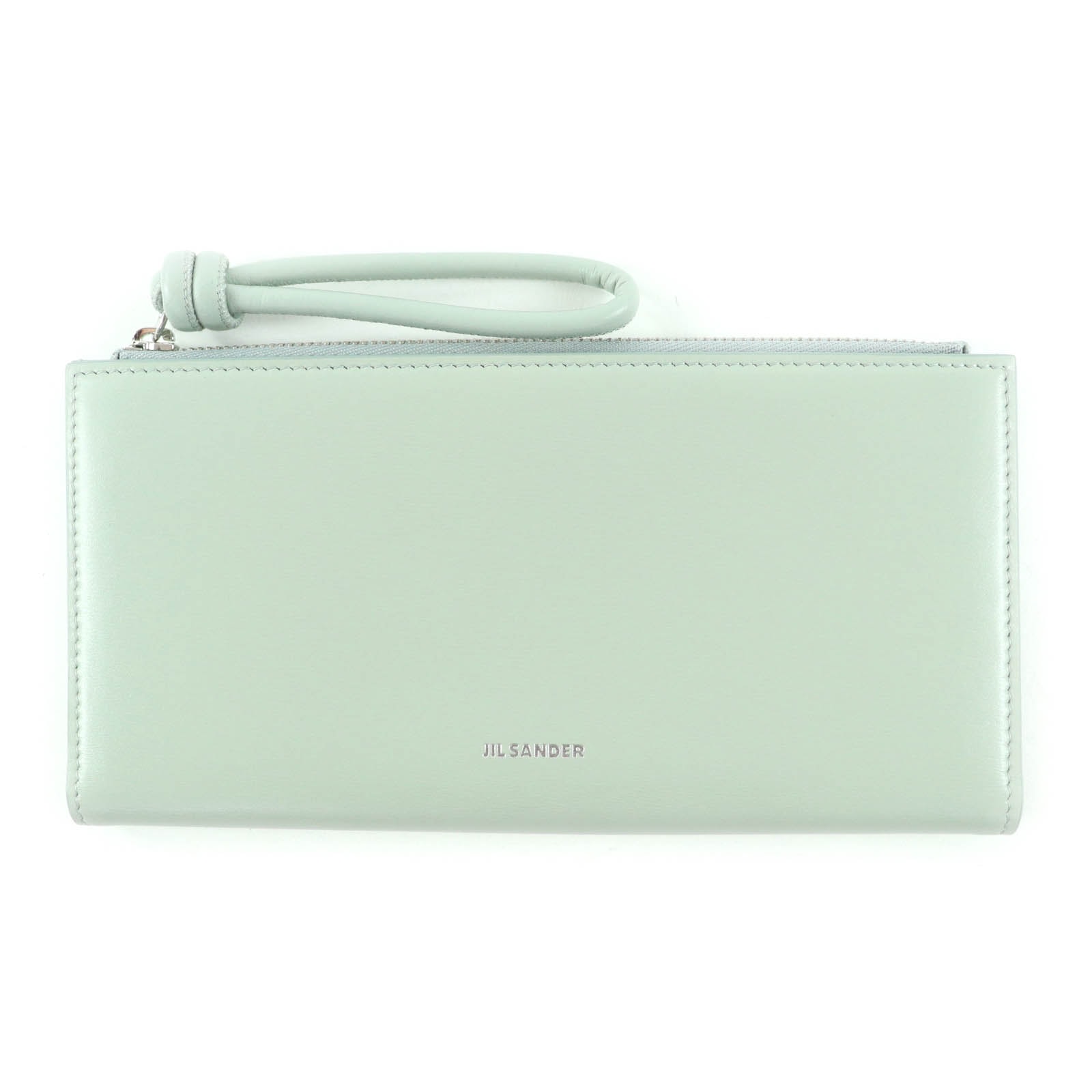 未使用品 ジルサンダー 長財布 モスグリーン系 レディース