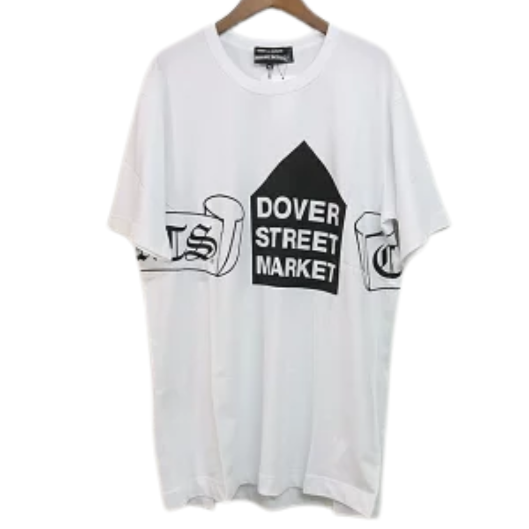 Chrome Hearts x COMME des GARÇONS T-Shirt Dover Street Market Limited "White"
