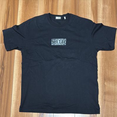 Marvel x Kith Spider-Man Web Logo Tee "Black"