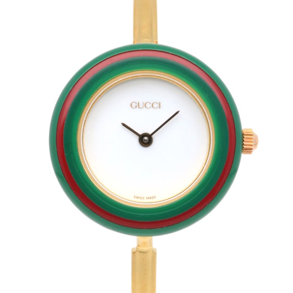 グッチ 腕時計 時計 GP 11/12.2 クオーツ レディース 1年保証 GUCCI  中古