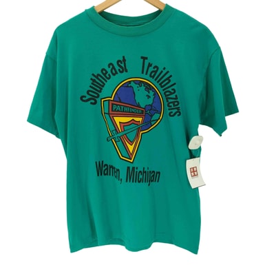 90s 企業系 プリント Tシャツ【1143834043481】