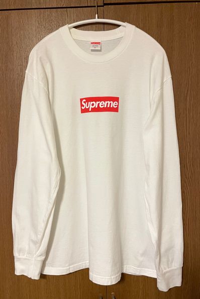 Supreme Box Logo L/S Tee "White"