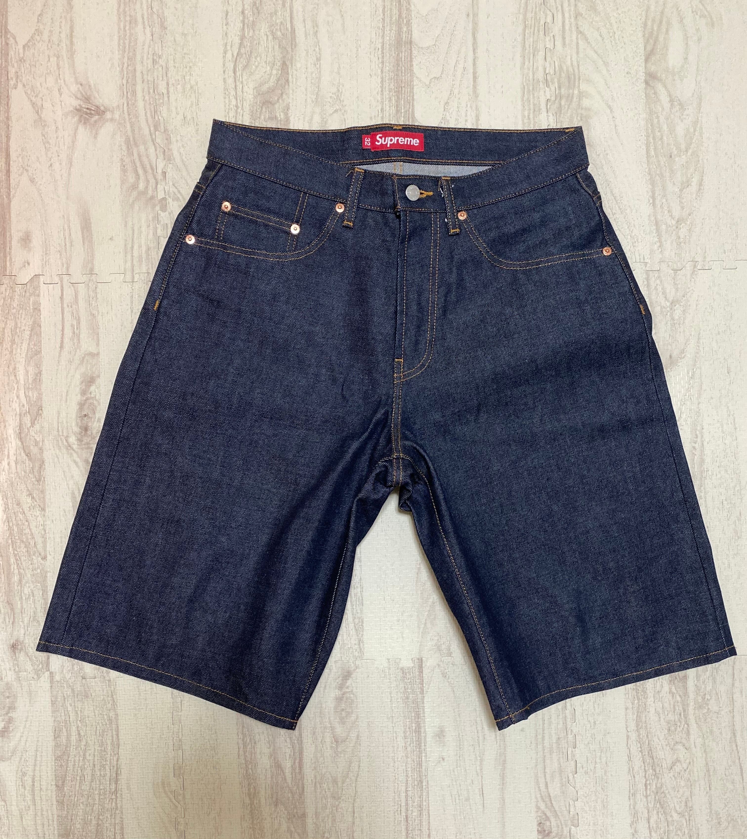Supreme Rigid Baggy Selvedge Denim Short "Rigid Indigo"
