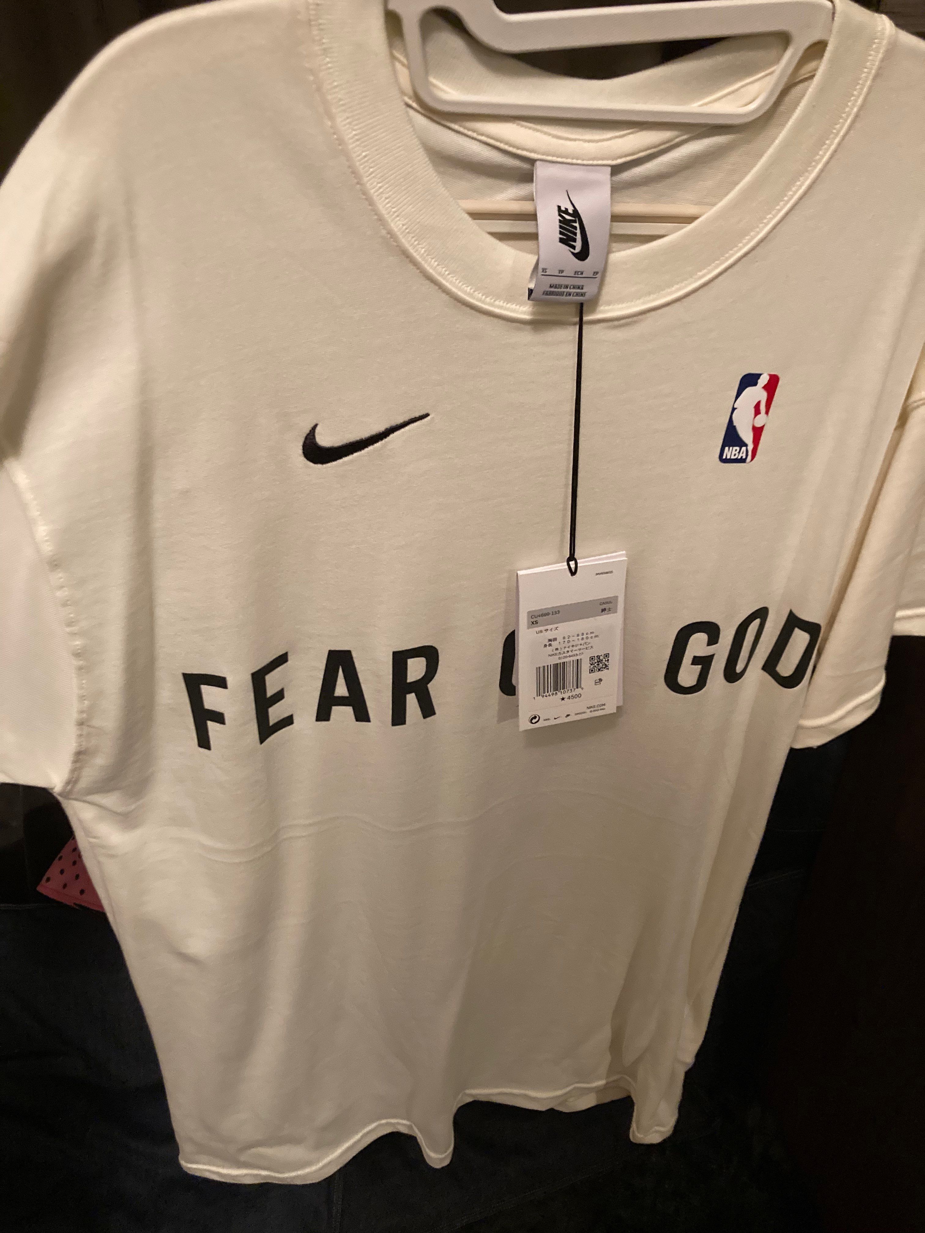 FEAR OF GOD / Nike Warm Up T-Shirt "Sail"