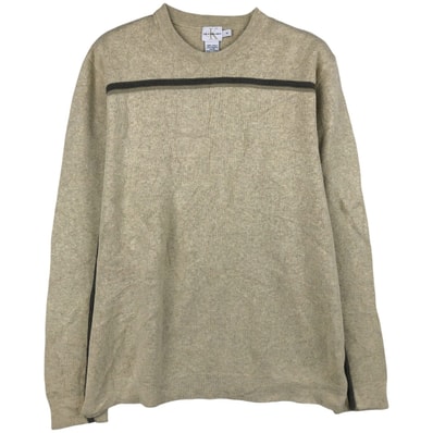 古着 カルバンクライン Calvin klein JEANS コットンニットセーター メンズM相当/eaa604441