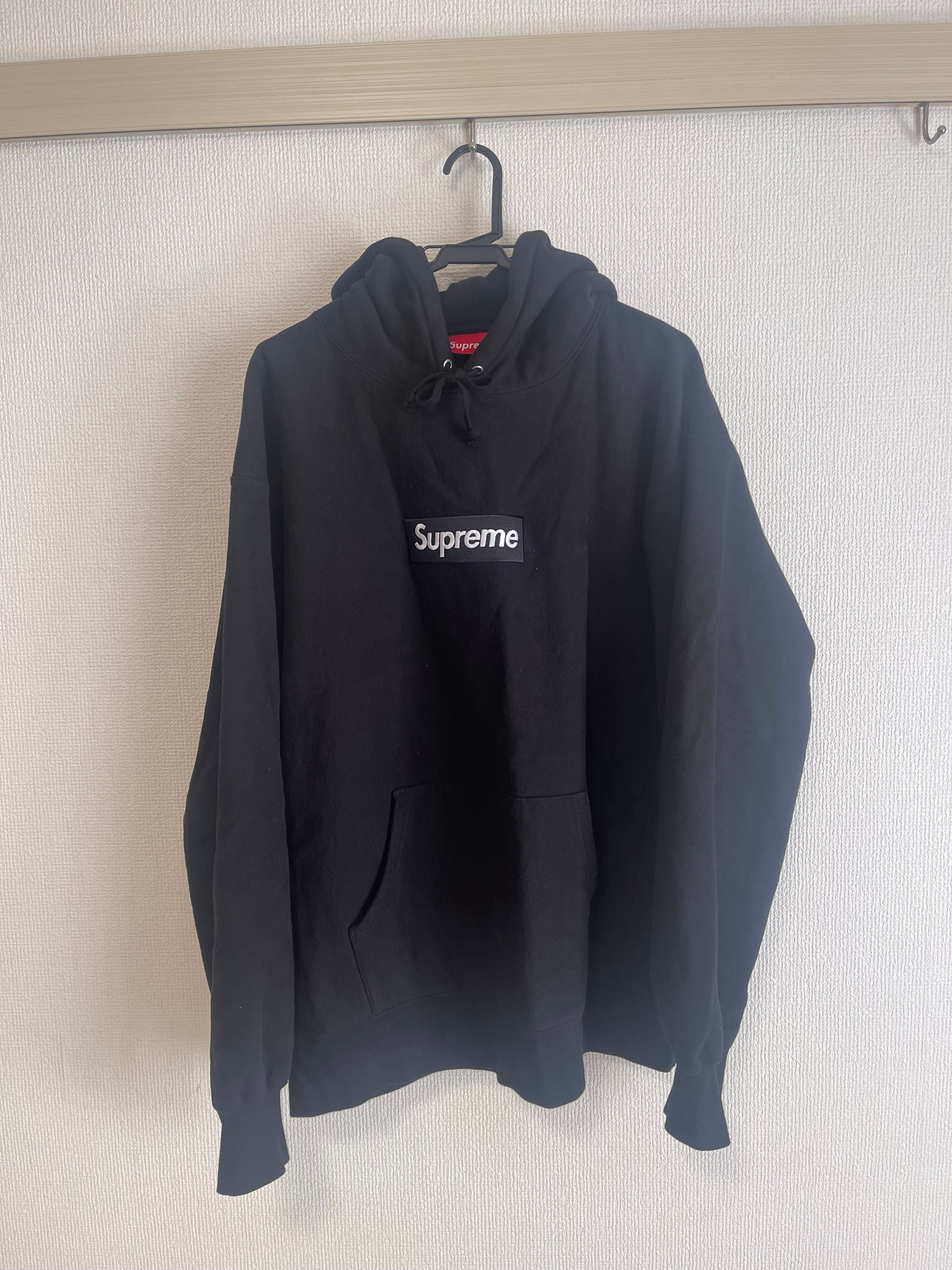 Supreme Box Logo Hooded Sweatshirt "Black" (21FW)
