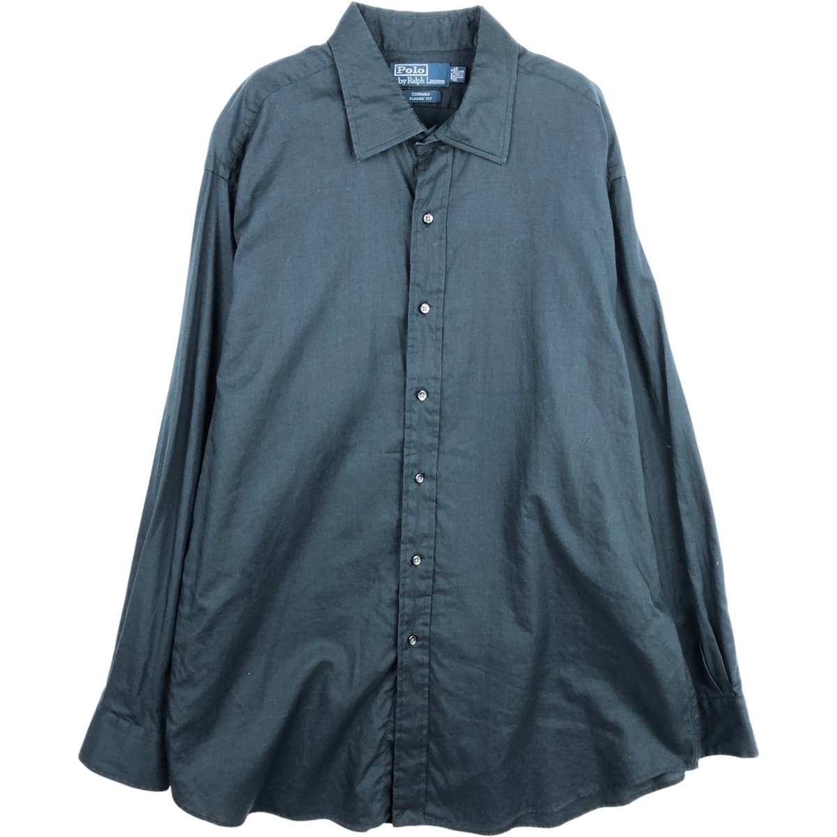 古着 ラルフローレン Ralph Lauren CURHAM CLASSIC FIT 長袖 コットンシャツ メンズXL相当/eaa634450