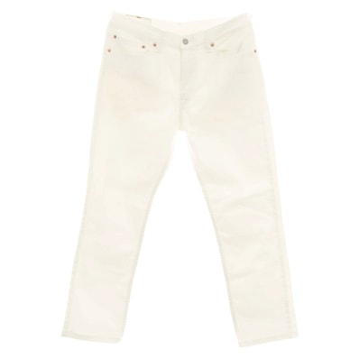 【中古】リーバイス Levi's 511 ストレッチ コットン デニムパンツ ホワイト【サイズ34】【メンズ】