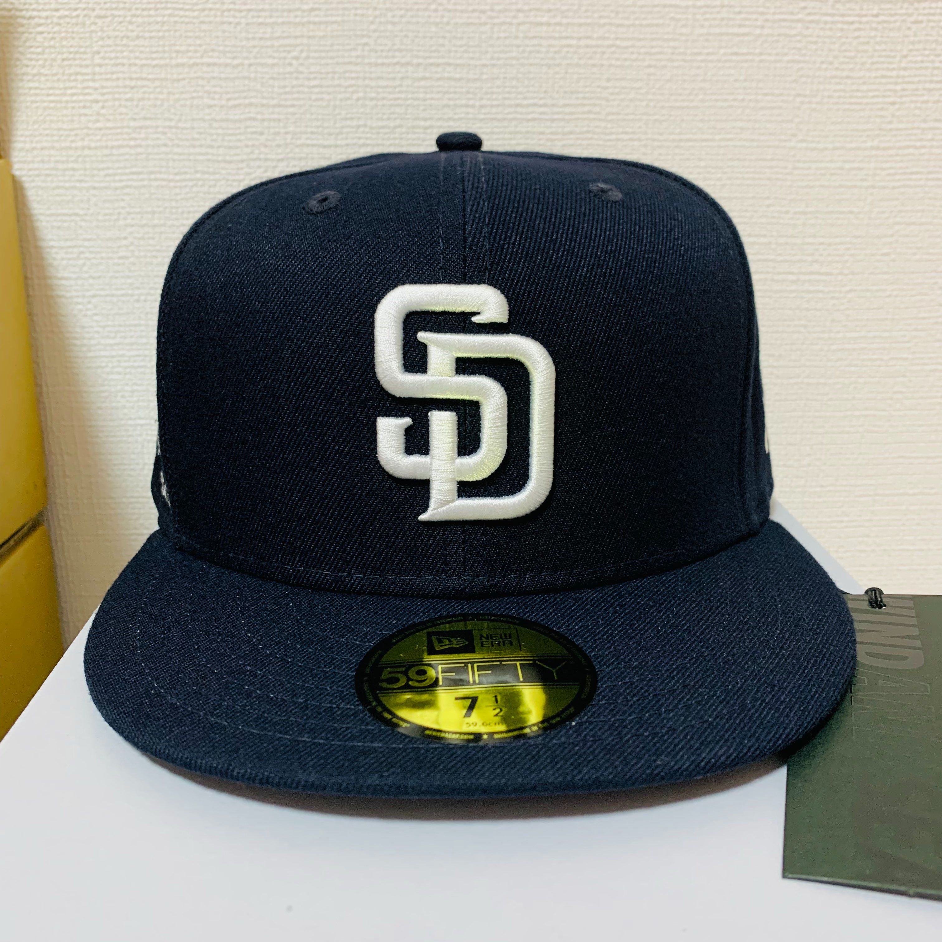 WIND AND SEA × NEW ERA 7 1/2 ネイビー