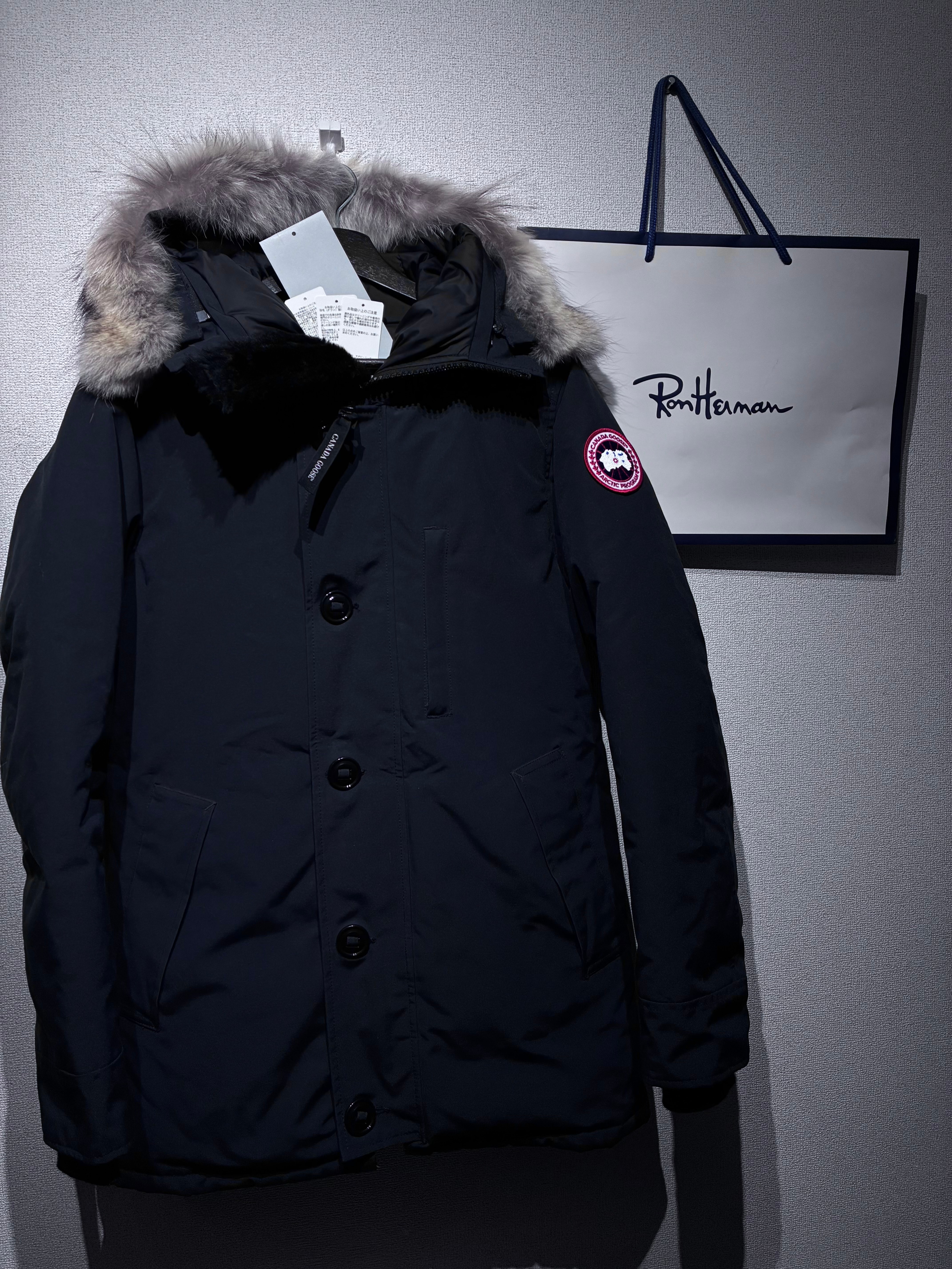 CANADA GOOSE Jasper Parka Heritage "Navy"