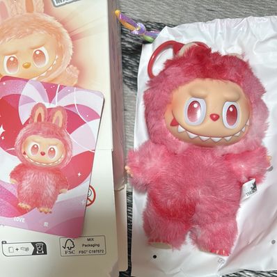 POP MART THE MONSTERS (LABUBU) Big into Energy Series Plush Pendant LOVE