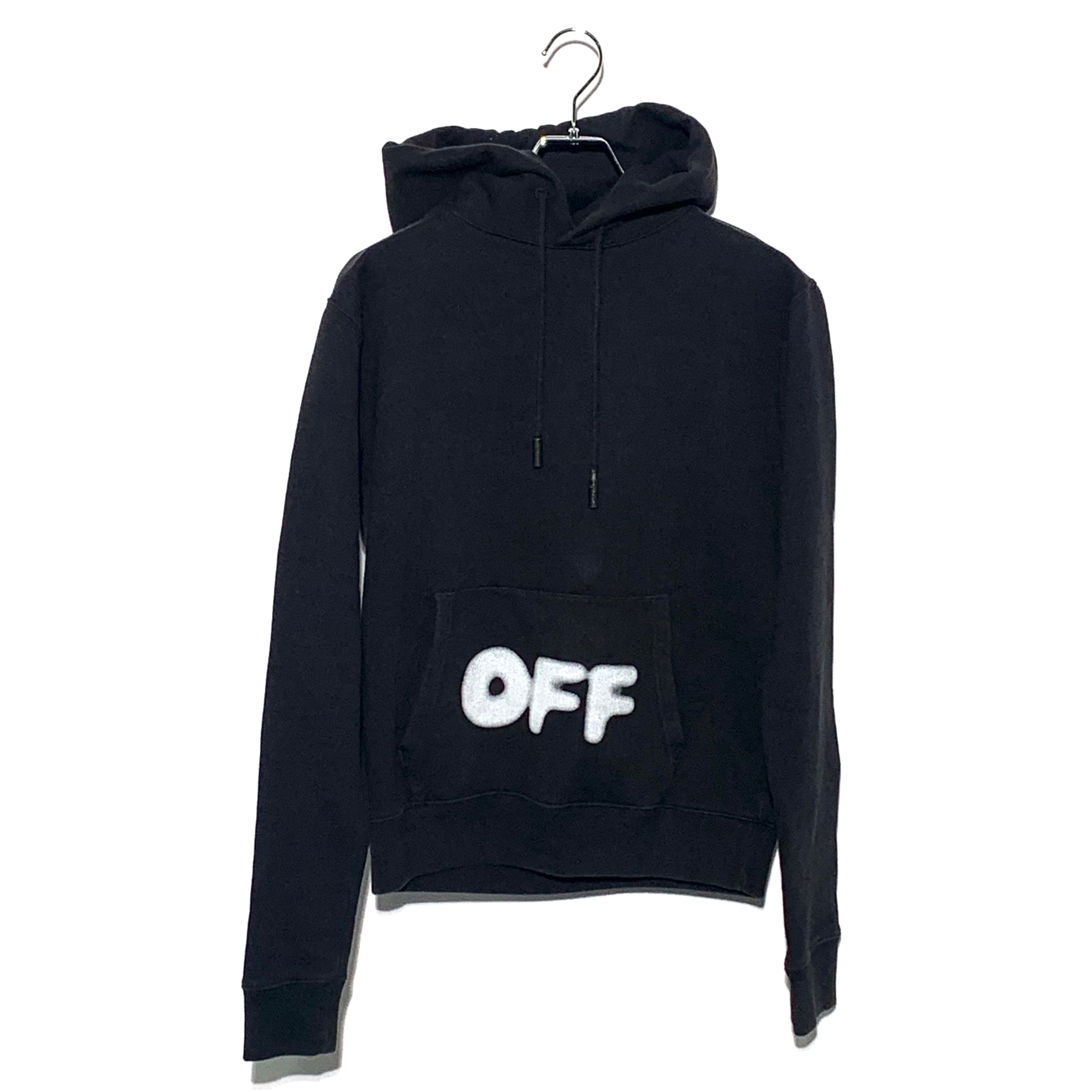 OFF-WHITE Kidmograph Hoodie Black