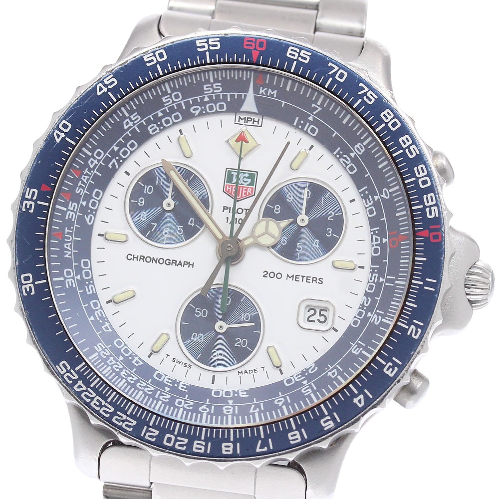 タグホイヤー パイロット  530.806K メンズ 【中古】