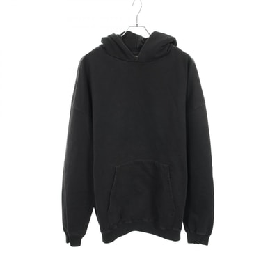 バレンシアガ BALENCIAGA パーカー 衣料品 トップス コットン メンズ ブラック系 【中古】
