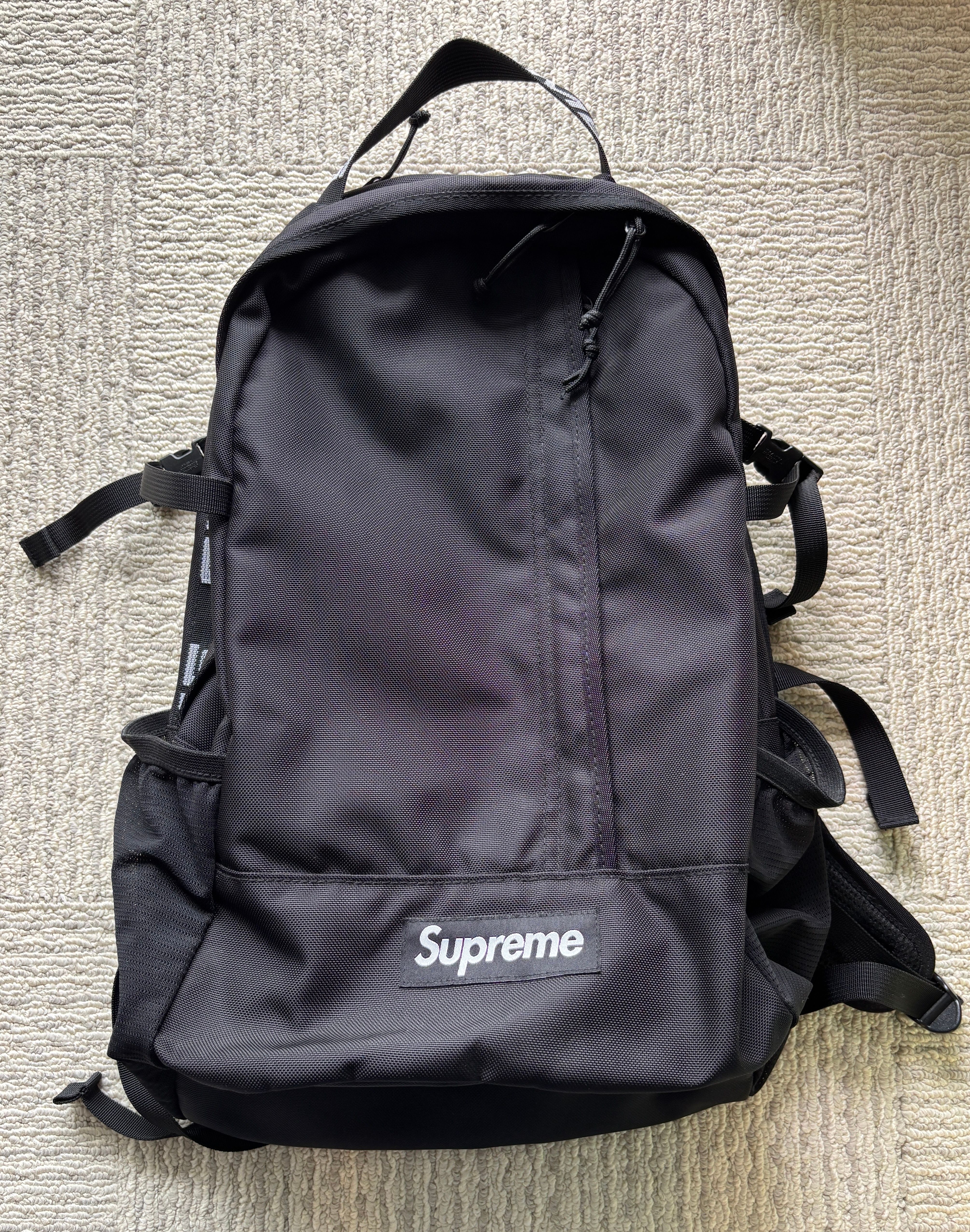 Supreme 18SS Backpack "Black"