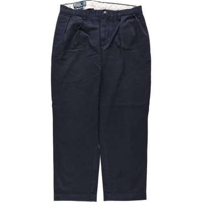 古着 ラルフローレン Ralph Lauren POLO by Ralph Lauren ETHAN PANT ツータック チノパンツ メンズw33相当/eaa680746