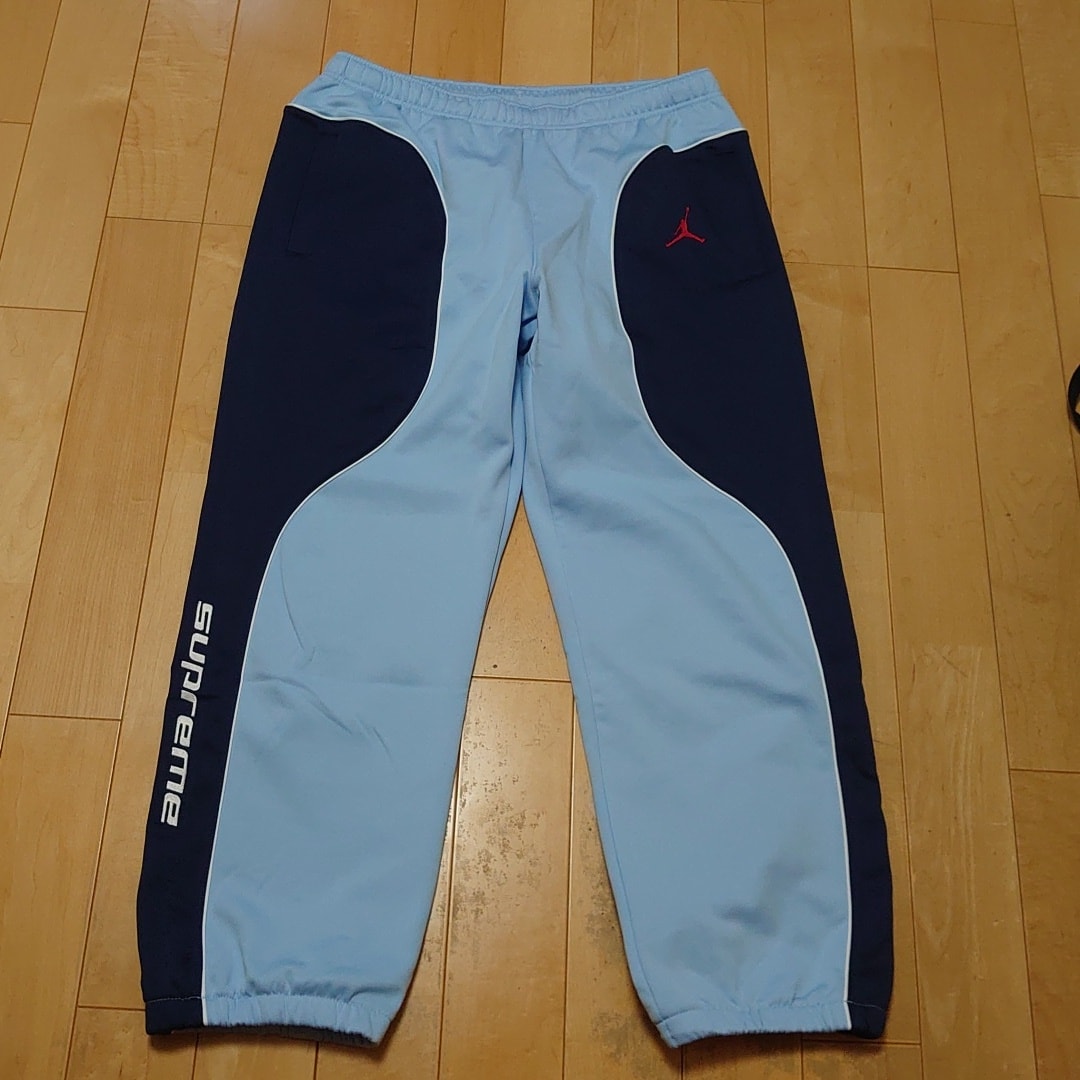 Supreme x Jordan Tricot Track Pant "Blue"