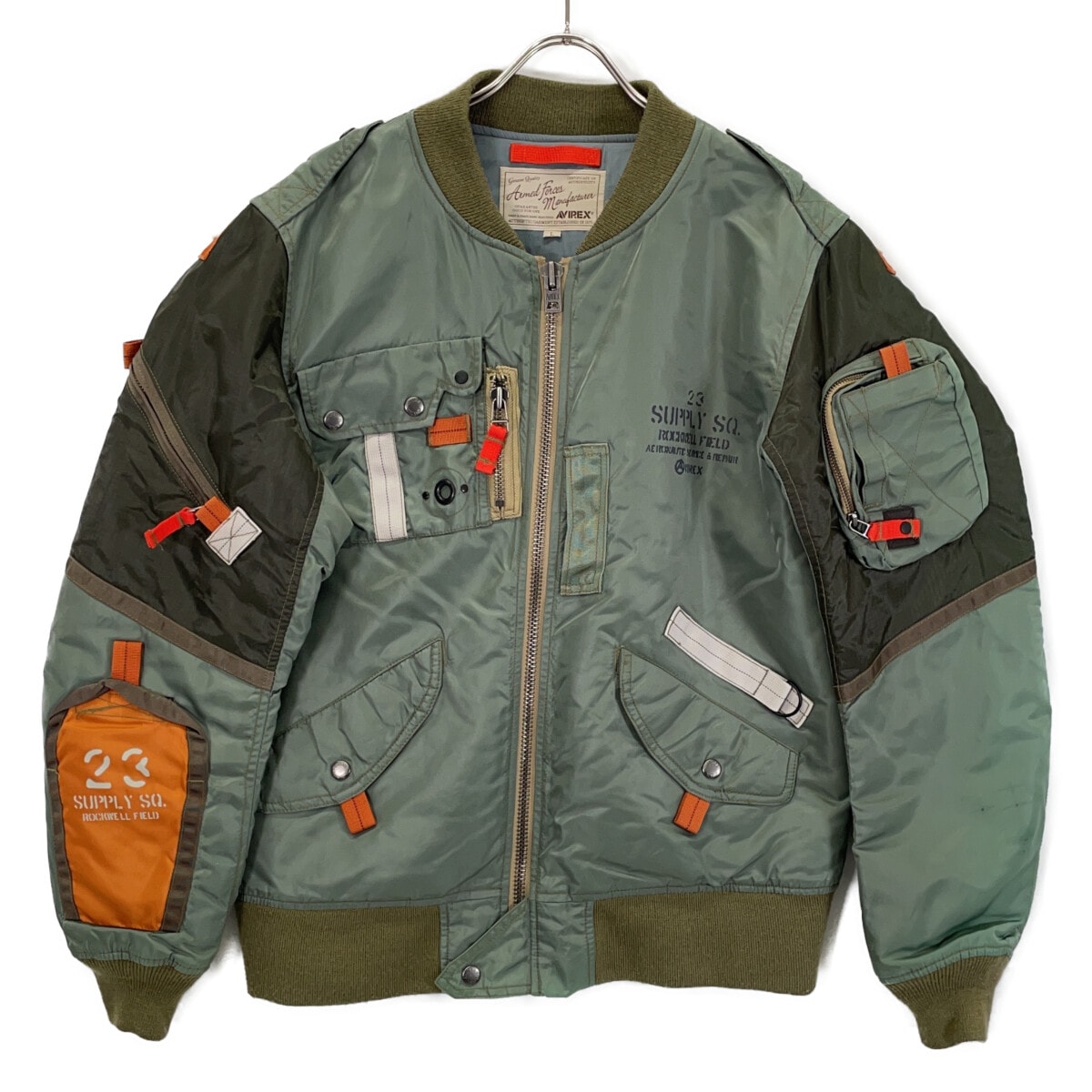 アヴィレックス 6132043 カーキ L-2 カスタム フライトジャケット L
