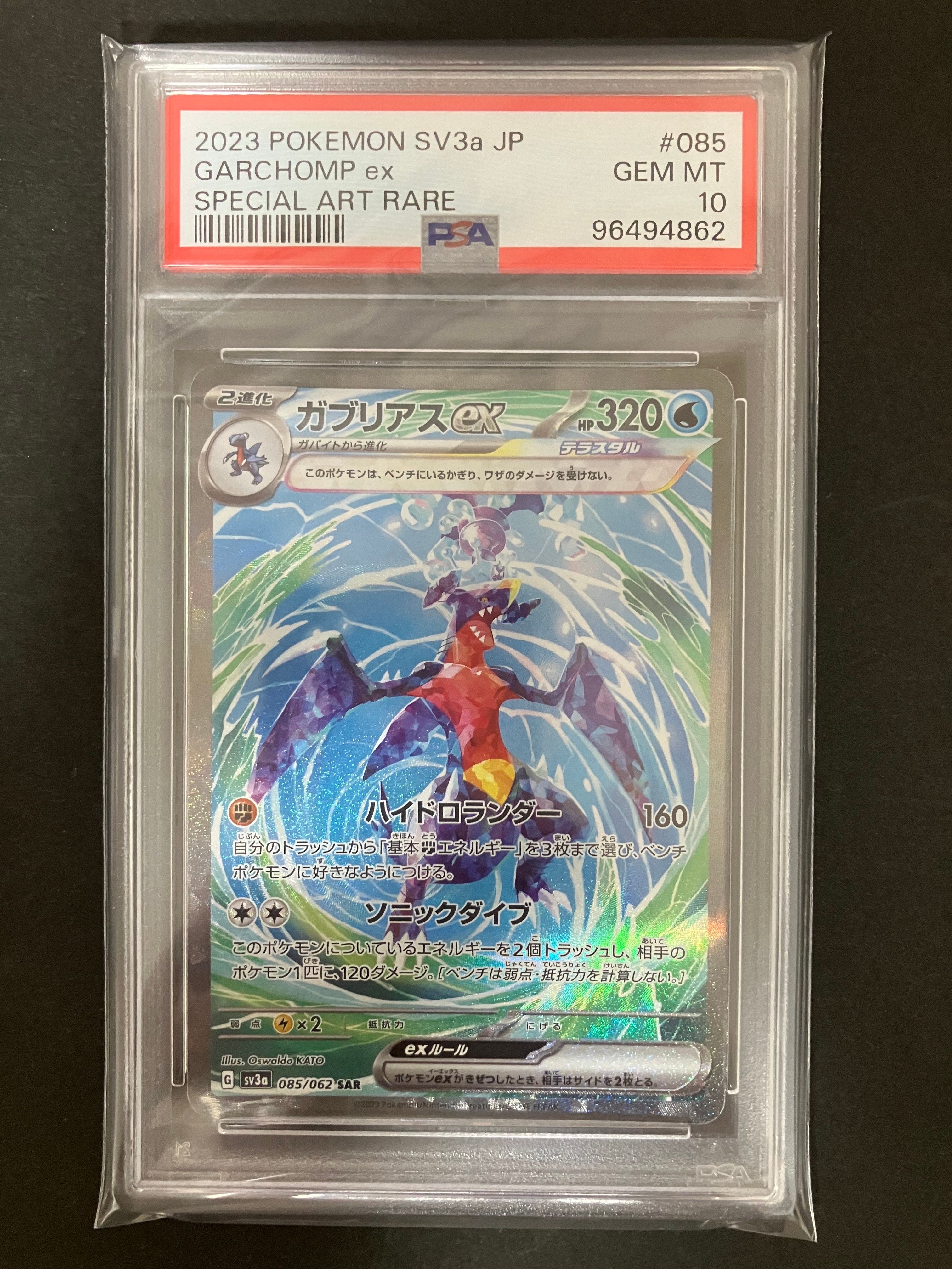 ガブリアスex SAR[SV3a 085/062](強化拡張パック「レイジングサーフ」)