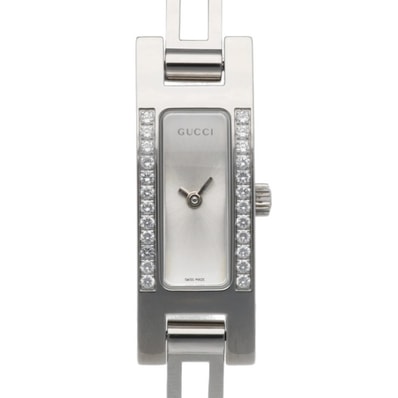 グッチ 腕時計 時計 ステンレススチール 3900L クオーツ 磨き直し済 レディース 1年保証 GUCCI 中古
