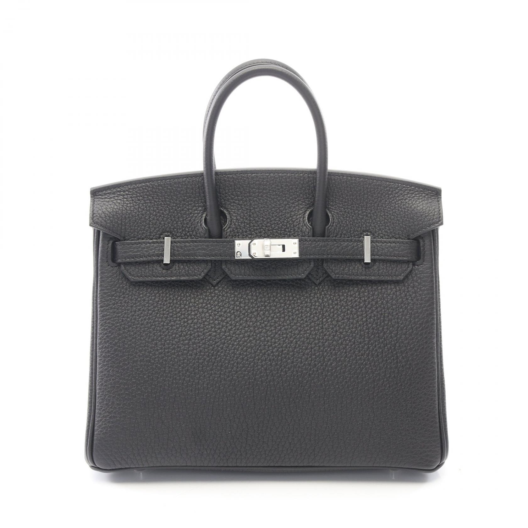 エルメス HERMES バーキン25 ハンドバッグ バッグ レザー トゴ トゴ K刻印(2025年製造) レディース ブラック系 041344CK 【中古】