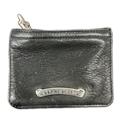 Chrome Hearts Zipper Leather Change Perth "Black"