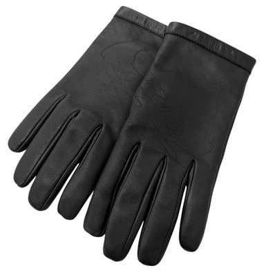 極美品 ベルルッティ 手袋 ブラック メンズ 8