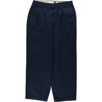 古着 ギャップ GAP relaxed ツータック チノパンツ メンズw32相当 ヴィンテージ/eaa648989