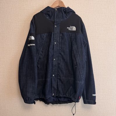 Supreme The North Face Denim Dot Shot Jacket "Denim"