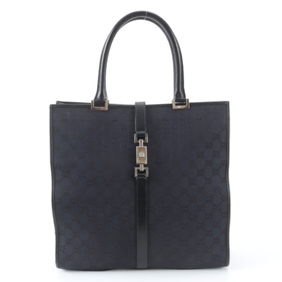 ■美品 グッチ ジャッキーGGキャンバス 002 1064 トート バッグ
