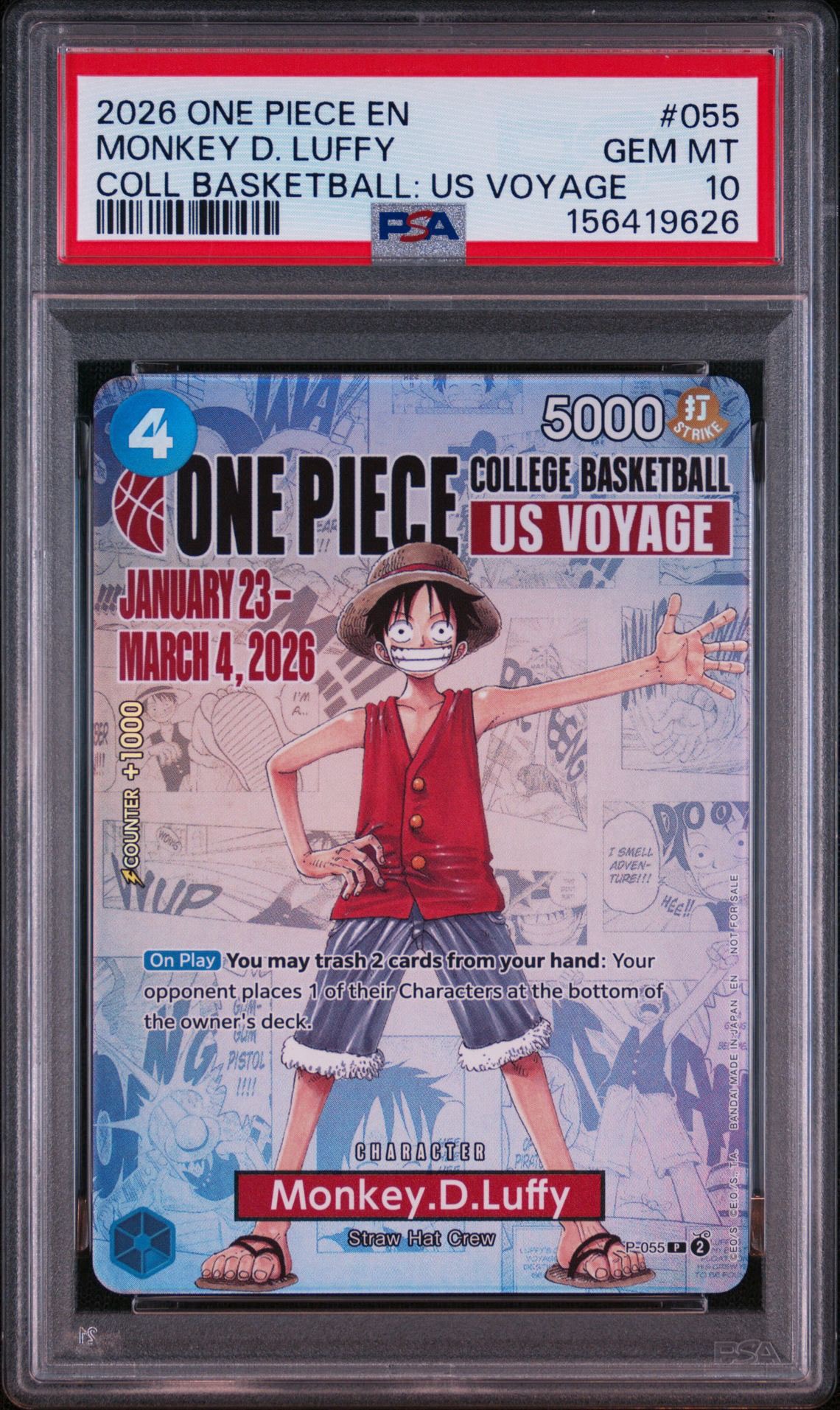 PSA10】ドンキホーテ・ロシナンテ R [OP05-030](スペシャルグッズ
