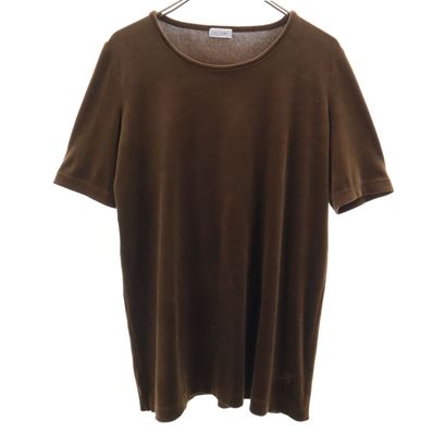 FOXEY フォクシー 日本製 半袖 ベロア Tシャツ ブラウン系 RABBITS