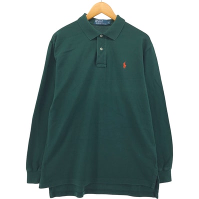 古着 ラルフローレン Ralph Lauren POLO by Ralph Lauren 長袖 ポロシャツ メンズL相当/eaa551307