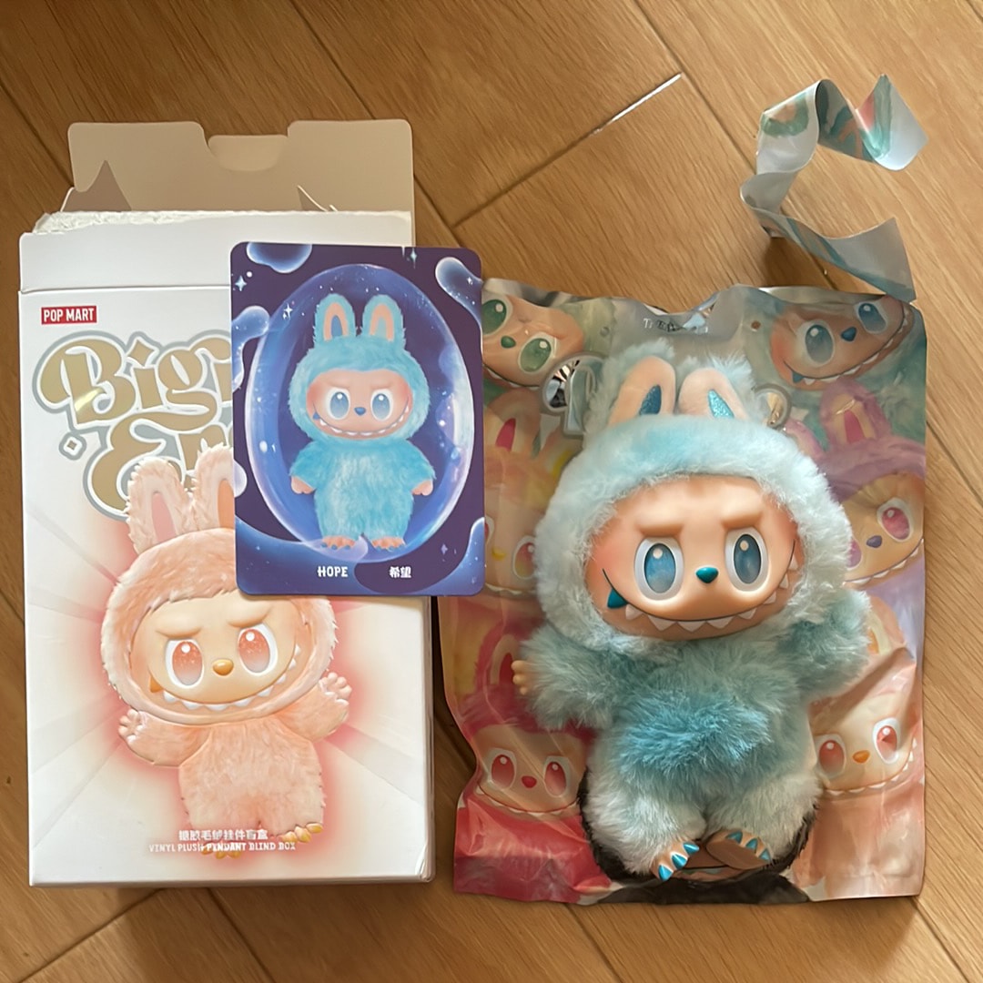POP MART THE MONSTERS (LABUBU) Big into Energy Series Plush Pendant HOPE