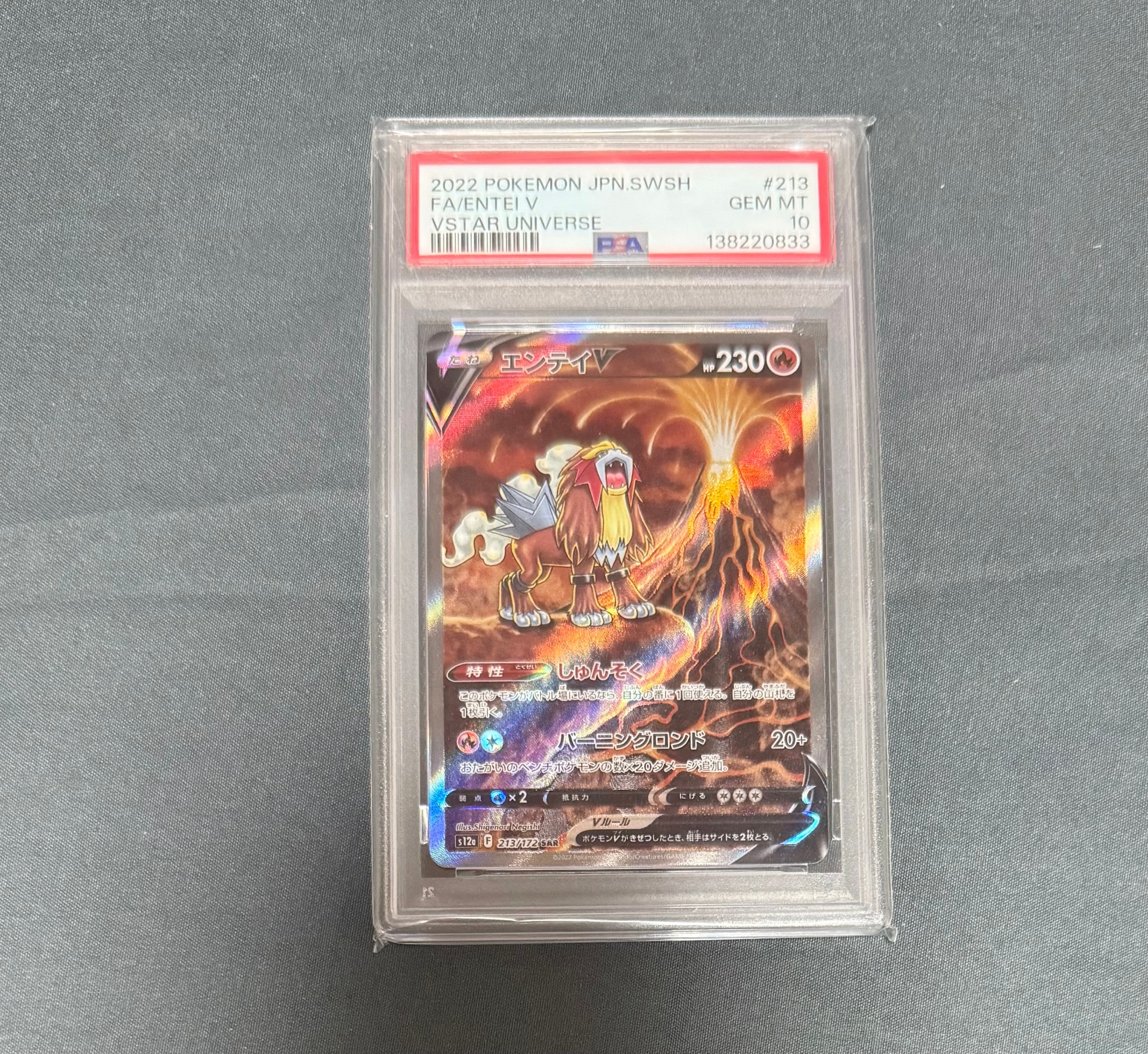 エンテイV SAR[s12a 213/172](ハイクラスパック「VSTARユニバース」)