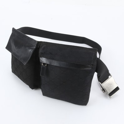 ■美品 グッチ GGキャンバス 018 1621 ボディバッグ