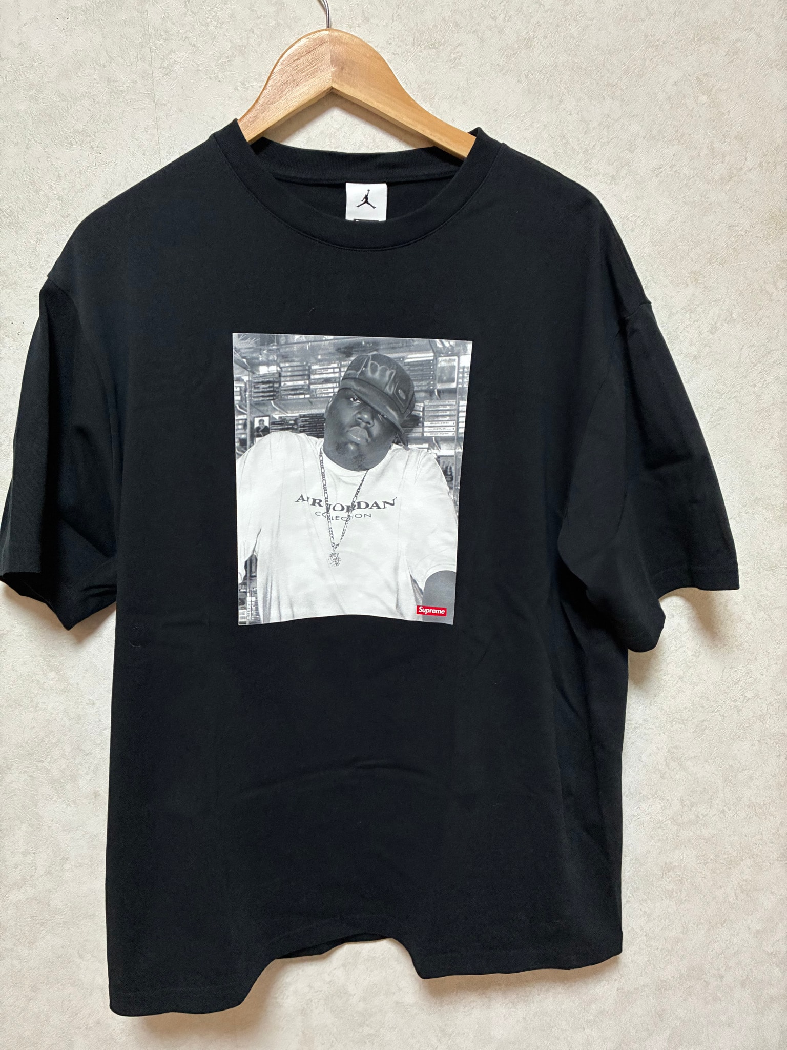 Supreme x Jordan Biggie S/S Top "Black"