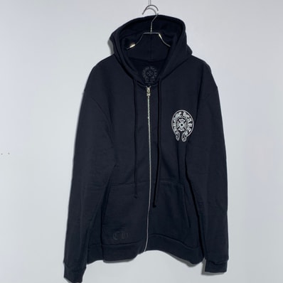 Chrome Hearts Horseshoe Zip Hoodie Tokyo Exclusive "Black"