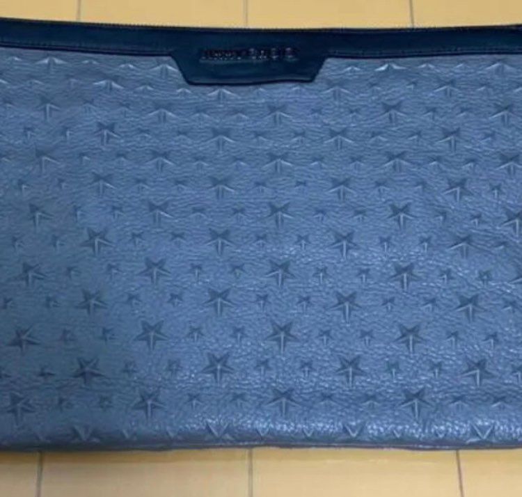 JIMMY CHOO クラッチ グレー 新品