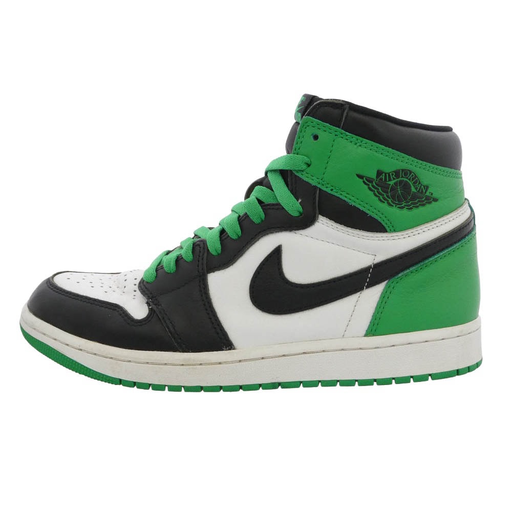 NIKE ナイキ DZ5485-031 Air Jordan 1 Retro High OG Celtics Black and Lucky Green エアジョーダン1 レトロ ハイ OG  スニーカー マルチカラー系 27cm【中古】