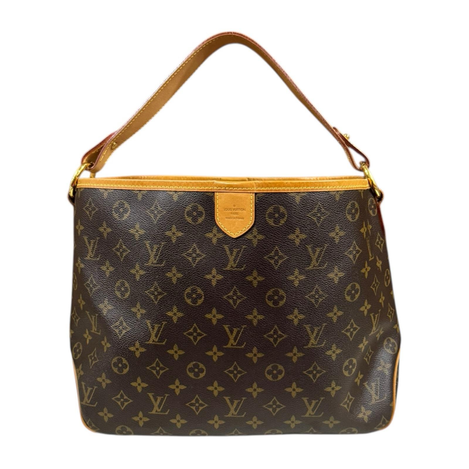 ルイヴィトン ディライトフルPM モノグラム ショルダーバッグ モノグラムキャンバス M40352 ブラウン レディース LOUIS VUITTON  中古