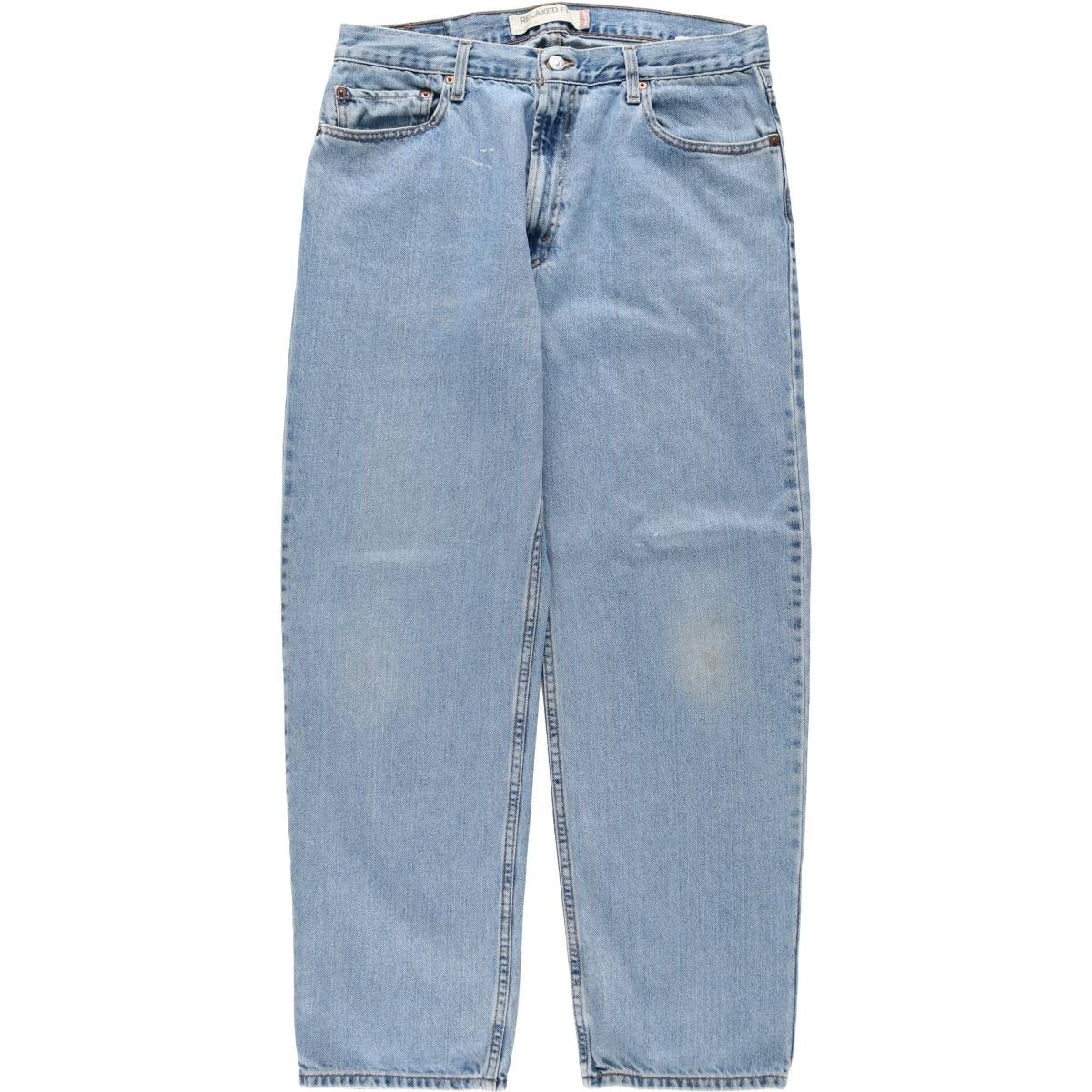 古着 00年代 リーバイス Levi's 550 RELAXED FIT テーパードデニムパンツ メンズw35相当/eaa633854