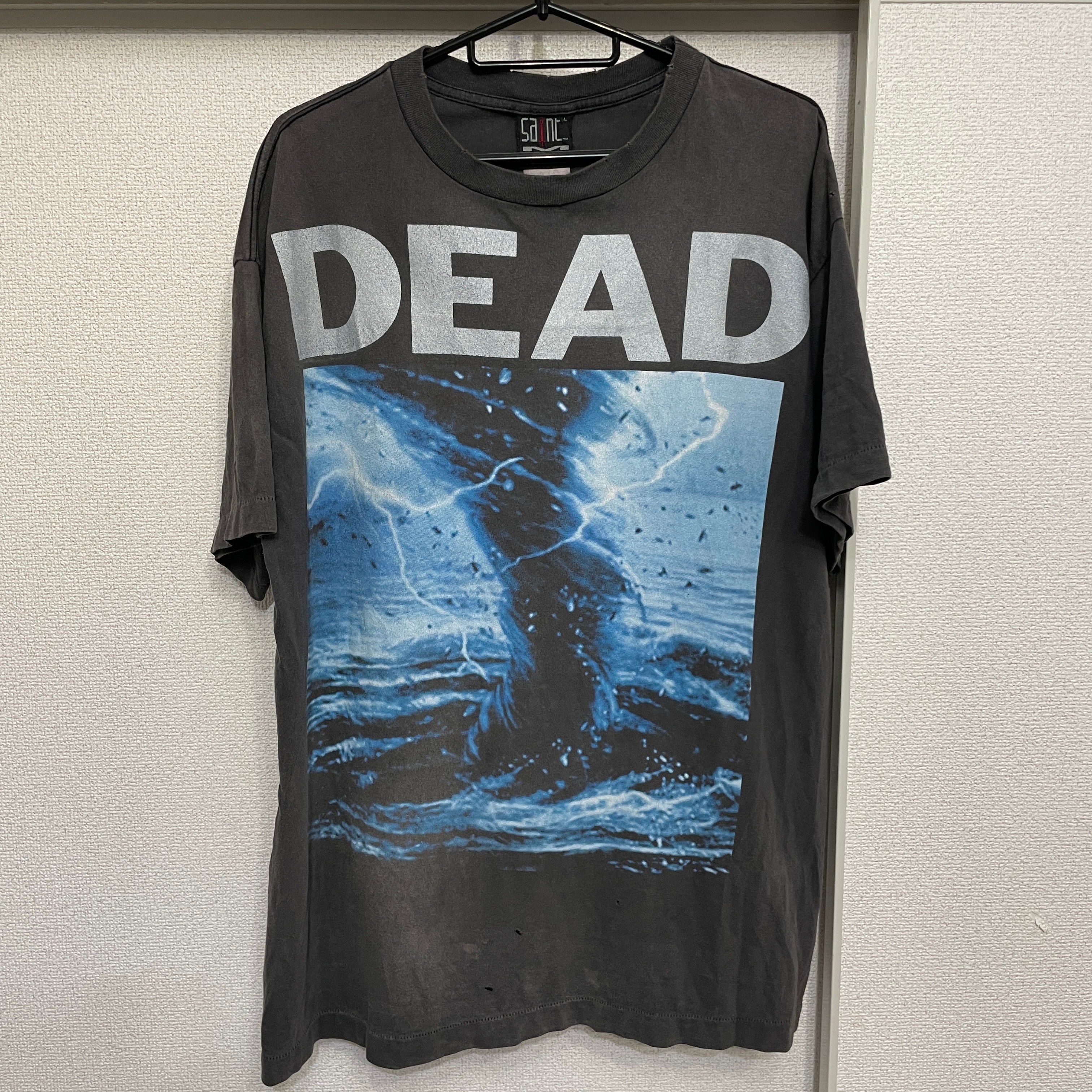 セントマイケル 24SS デッドSS Tシャツ "ブラック"