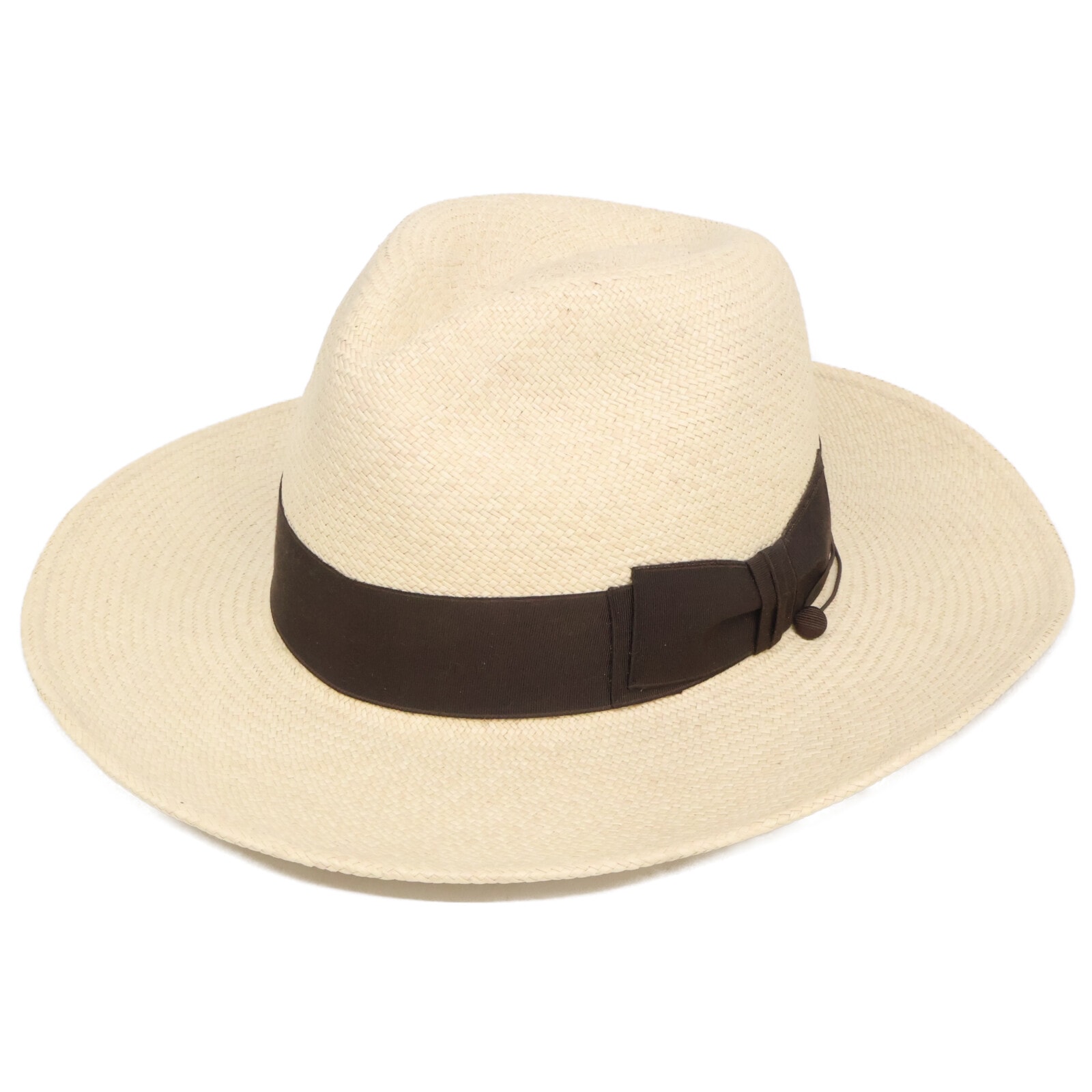 ザエイチダブリュードッグアンドコー 【美品】D-00776 N-PANAMA HAT LONG パナマハット 36