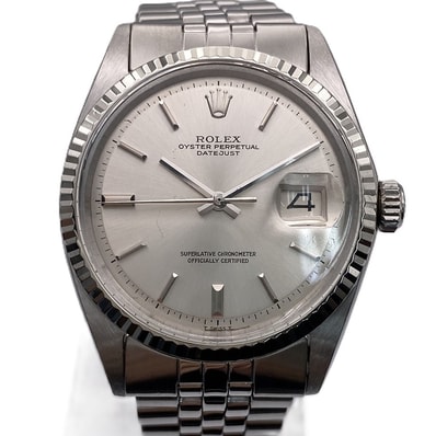 ROLEX ロレックス デイトジャスト 腕時計 1601 ステンレススチール シルバー メンズ【中古】