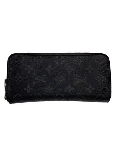 Louis Vuitton Zippy Wallet Vertical Monogram Eclipse